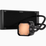 Cooler Procesor CORSAIR H100i ELITE LCD XT NEGRU - imagine 3