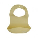 Set diversificare 5 piese silicon : baveta, bol, farfurie, lingurita si furculita, olive, U-Grow - imagine 5