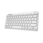 Tastatura Trust Lyra Wireless, conexiune USB-A, USB-C 1.1, distanta acoperire wireless 10m, 1x AAA baterie, compatibila cu laptop, pc, Bluetooth devices, tableta, alba - imagine 2