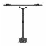 Suport TV de perete Serioux TV61-443, compatibilitate  dimensiune ecran: 32"-70", compatibilitate VESA: 200x100, 200x200, 300x200, 400x200, 300x300, 400x300, 400x400, greutate maximă suportata:  50kg, distanta fata de perete: 78~442mm, inclinare:  +3°~-15°, pivotare: +90°~-90°, nivel ecran: +3°~-3° - imagine 9