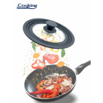 CAPAC STICLA CU MARGINE DIN SILICON AJUSTABILA PE 3 DIMENSIUNI 28/30/32 CM, COOKING BY HEINNER - imagine 7