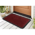 COVORAS INTRARE ANTIADERENT CU MARGINE CAUCIUCATA 40X60 CM, ROSU, HEINNER HOME - imagine 2