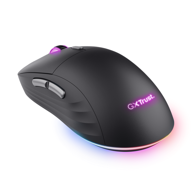 overlay_39f4a31f8105420fe8871ac26701ffeb Mouse Trust GXT980 REDEX wireless, USB 2.0, rezolutie maxima 10000 DPI, 6 butoane, iluminare full RGB , negru - imagine 1