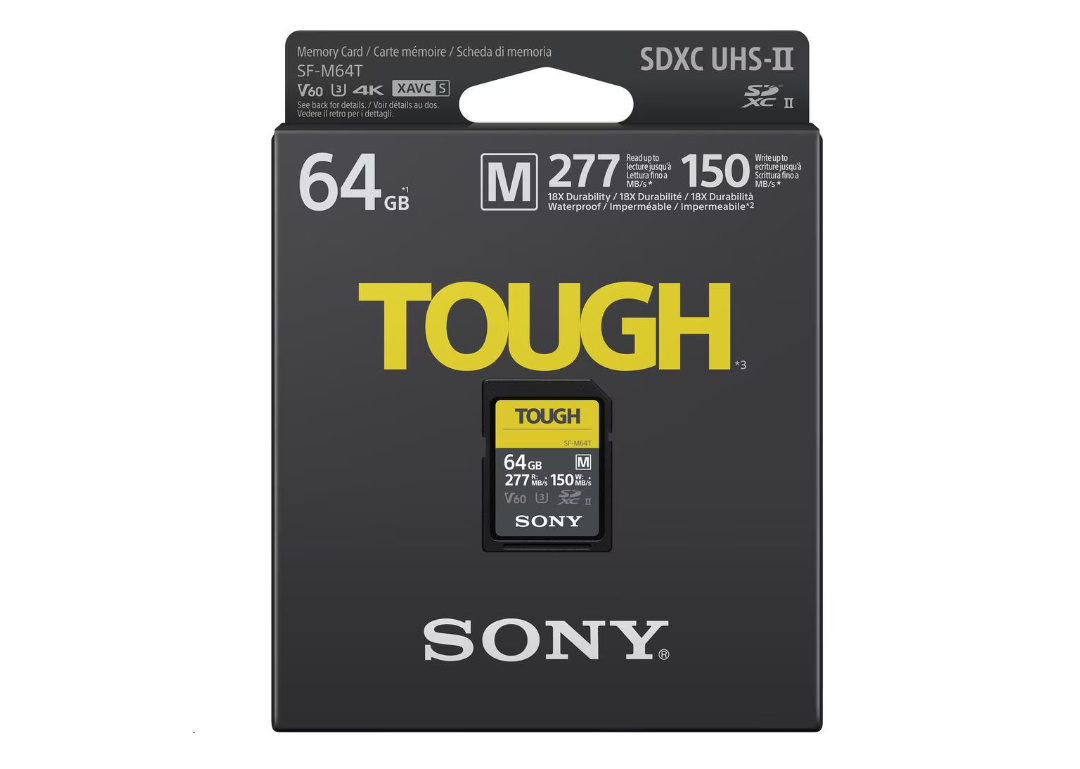 overlay_3aee6fe32a39b1aa01aa56b7c77b0b8e Sony SD Card 64GB UHS-II SF-M Series - imagine 1