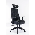 Scaun gaming Serioux Kyrian, adjustabil, piston pe gaz clasa 4, manere 3d, tetiere reglabile, baza stea cu 5 picioare, suporta pana la 150 kg, negru - imagine 2