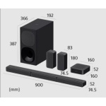 Soundbar SONY HT-S40R, 5.1, 600W, Bluetooth, Dolby Audio, Negru