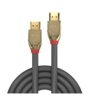 Cablu Lindy HDMI High Speed, 2m, Gold - imagine 2
