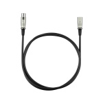 Cablu HyperX XLR, lungime 3m, T-M, diametru: 24 AWG, negru