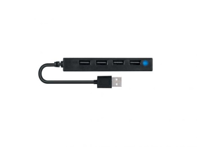 CONCEPTRONIC HUBBIES05B 4-Port USB 2.0 Hub, 96 x 15 x 15 mm - imagine 4