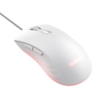 Mouse Trust GXT924W YBAR+ 25600 DPI, alb - imagine 4