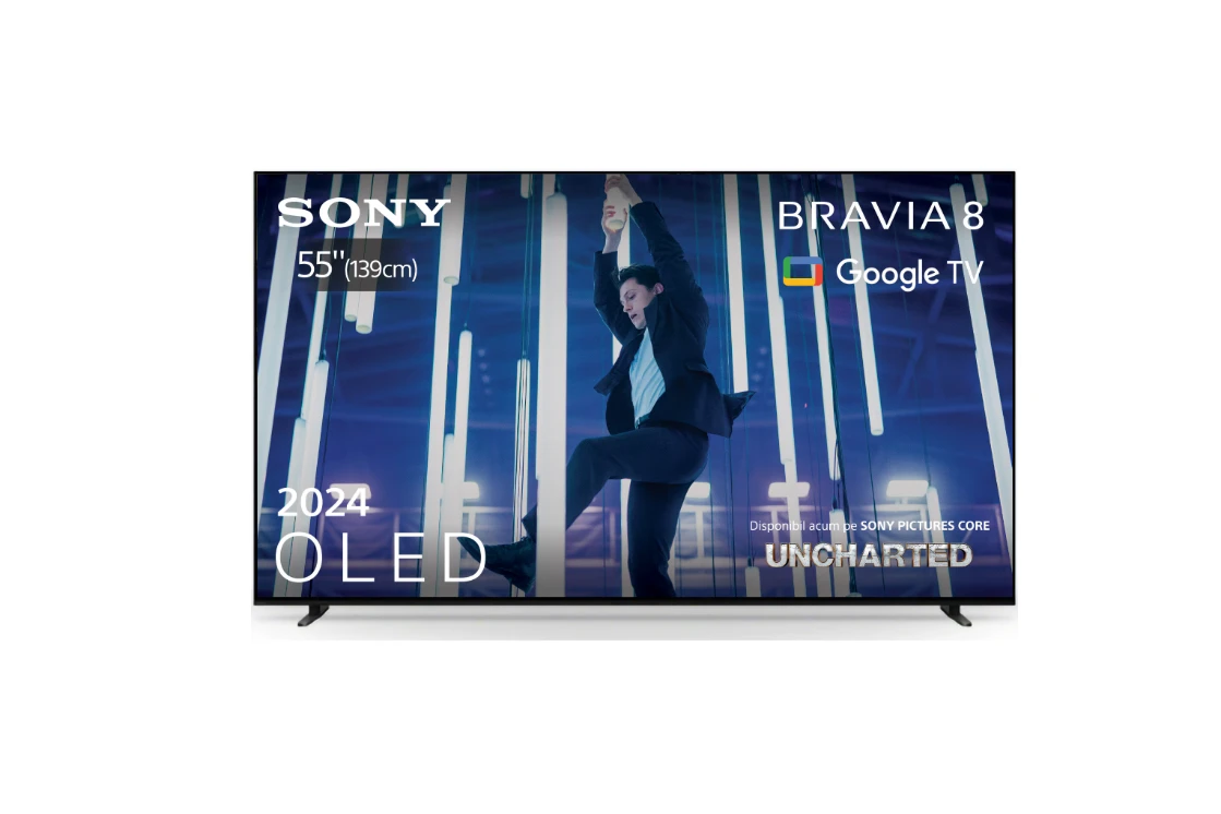 overlay_4997f988116a52caa00579b55307d03c Televizor Sony BRAVIA 8 OLED 55XR80, 139 cm, Smart Google TV, 4K Ultra HD, 100 Hz, Clasa F (Model 2024) - imagine 1