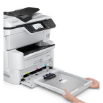 Multifunctional inkjet color RIPS Business WorkForce Pro WF-C878RDWF, recomandat impreuna cu tava suplimentara C12C932611 si cabinet 7112434, dimensiune A3 (Printare, Copiere, Scanare, Fax), duplex, viteza 35ppm alb-negru, 35ppm color, rezolutie 4800x1200 dpi, Limbaje de printare: PCL6, PCL5c - imagine 2