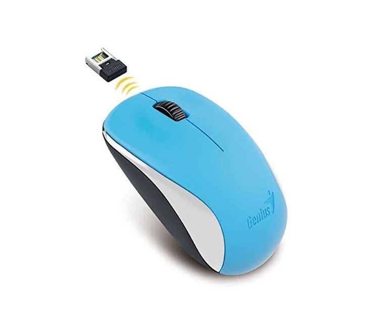 overlay_4cfb4568d6c791bc9f32692e7b4bbc0c Mouse Genius NX-7000 wireless, PC sau NB, wireless, 2.4GHz, optic, 1200 dpi, butoane/scroll 3/1, albastru - imagine 1