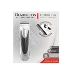 Aparat de tuns Remington HC4110, 3 mm – 30 mm, Acumulator, Autonomie 45 minute, Indicator cu LED, Trusa de accesorii inclusa, Gri - imagine 2