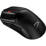 Mouse HyperX Pulsefire Haste Core 2 Wireless, rezolutie maxima 12000 DPI, conectivitate 2.4GHz Wireless / Bluetooth 5.2, polling rate pana la 1000 Hz, durata de viata baterie pana la 100 de ore in modul 2.4GHz highspeed, si pana la 200 de ore in modul Bluetooth 5.2, negru - imagine 2