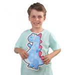 PUZZLE MAXI, 10 PIESE- ALBASTRU - imagine 4