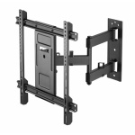 Suport TV de perete Serioux TV61-443, compatibilitate  dimensiune ecran: 32"-70", compatibilitate VESA: 200x100, 200x200, 300x200, 400x200, 300x300, 400x300, 400x400, greutate maximă suportata:  50kg, distanta fata de perete: 78~442mm, inclinare:  +3°~-15°, pivotare: +90°~-90°, nivel ecran: +3°~-3° - imagine 4