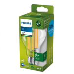 Bec LED Philips Classic A70, Ultra Efficient Light, E27,  5.2W (75W), 1095 lm, lumina calda (3000K) - imagine 2