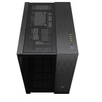 Carcasa CORSAIR 6500X Mid Tower DUAL CHAMBER NEGRU/OBSIDIAN ALUMINIUM - imagine 4