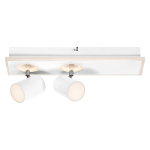 Spot LED dublu ajustabil Ledvance DECOR MARS, 29W, 3100 lm, lumina calda (3000K), IP20, 408mm, Alb, clasa energetica F - imagine 2