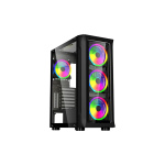 Carcasa Spacer SHIELD Mid Tower NEGRU