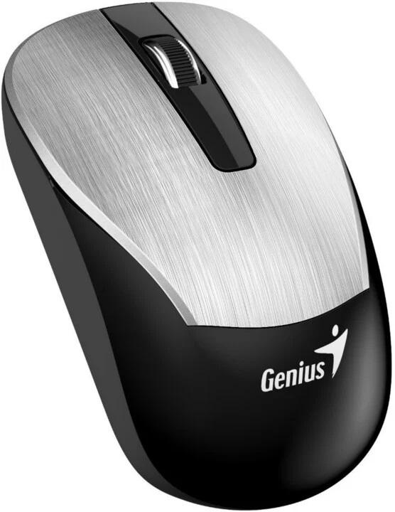 overlay_5065e85ec6cf6a7daa998458f38c4cc2 MOUSE Genius ECO-8015 wireless PC sau NB, 2.4GHz, optic, 1600 dpi, argintiu, - imagine 1