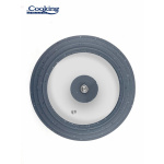 CAPAC STICLA CU MARGINE DIN SILICON AJUSTABILA PE 3 DIMENSIUNI 22/24/26 CM, COOKING BY HEINNER - imagine 2
