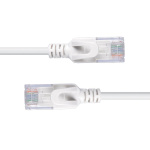 Cablu ultraslim internet Lindy, lungime 2m Cat.6A U/UTP LSZH, latime de banda suportata 500MHz, gri - imagine 3