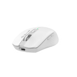 Mouse wireless Tellur Silent Click, interfata USB, rezolutie 1600 DPI, 6 butoane, alb - imagine 2