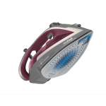 Fier de calcat Tefal Ultragliss Plus FV6840E0, 2800W, jet de abur 260 g/min, abur variabil 0-50 g/min, colector anticalcar, oprire automata, gri/visiniu - imagine 2