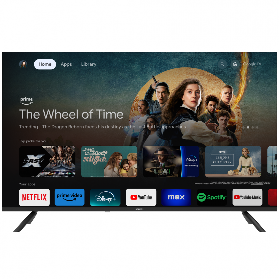 overlay_585b639edc36d431f2a8fd64e5e2874e LED TV HORIZON 32HL7590H/D, 32" D-LED, HD (720p), CME 200Hz, DVB- S2/T2/C, Contrast 3000:1, 250 cd/m2, Google TV, Google Cast + Google Assistant + BT5.0, 1x LAN (RJ45), 1x CI+, 3x HDMI (v1.4), 2x USB (v2.0), 1x Optic, VESA 100 x 100 mm, M6, Double Neck-Foot Stand, Black - imagine 1