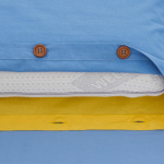 SET DE PAT DUBLU BBC YELLOW/BLUE - imagine 5