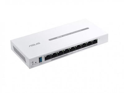 ASUS WIRED ROUTER 8 porturi POE EBG19P, Standarde wireless: Bluetooth® 3.0, Bluetooth® 3.2, IEEE 802.1p, IEEE 802.1q, IEEE 802.3, IEEE 802.3ab, IEEE 802.3i, IEEE 802.3u, IEEE 802.3x, IPv4, IPv6, 1 x antena interna Bluetooth, Procesor:  1.8GHz Dual-core ARMv8, Memorie: 256 MB Flash, 512 MB RAM - imagine 4