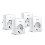 TP-Link MINI SMART WI-FI SOCKET TAPO P110(4-PACK), Protocol: IEEE 802.11b/g/n, Bluetooth 4.2 (doar pentru onboarding), 2.4 GHz, Cerințe de sistem: Android 4.4 sau o versiune mai recentă, iOS 9.0 sau o versiune mai recentă, Cerinte de alimentare: AC 220-240 V~50/60 Hz 10 A.
