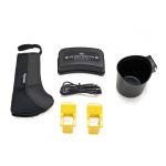 Scaun auto I-size U-Grow Goldfix Plus, isofix, 76-150 cm (9-36 kg), boxa bluetooth , negru - imagine 8