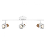 Spot LED triplu ajustabil Ledvance DECOR CORK, 3xGU10, 3x3.4W, 690 lm, lumina calda (2700K), dimabil, IP20, 577mm, Alb, clasa energetica G - imagine 2