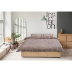 SET PAT CATIFEA PRINTATA KING SIZE DUST - imagine 4