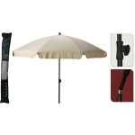 UMBRELA PLAJA H:200CM, D:185CM, CREM