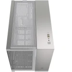 Carcasa CORSAIR 2500X Micro ATX Dual Chamber White/Satin Gray Aluminium - imagine 5