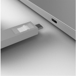 Lindy USB Type C Port Blocker Key, pachet de 4, dimensiuni 14.52x112.5x11.25mm,  alb - imagine 3
