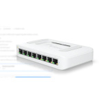 Ubiquiti UniFi 8 port switch, USW-LITE-8-POE, 8 x 10/100/1000 Mbe RJ 45 ports, 4 x POE, 8 Gbps, buget POE: 52W, SMB layer 2 PoE GbE switch, dimensiuni: 99.6 x 163.7 x 31.7 mm. - imagine 3