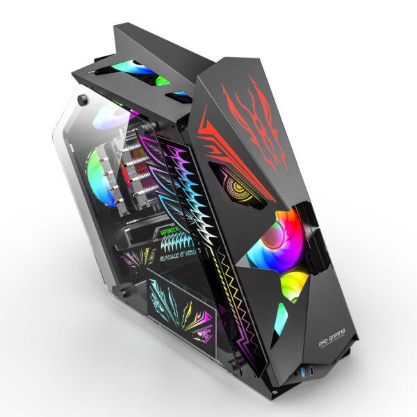 overlay_68246dbf0a3a2485c97bb84c078146a1 Carcasa PRO GAMING HERCULE BLACK Mid Tower ARGB - imagine 1