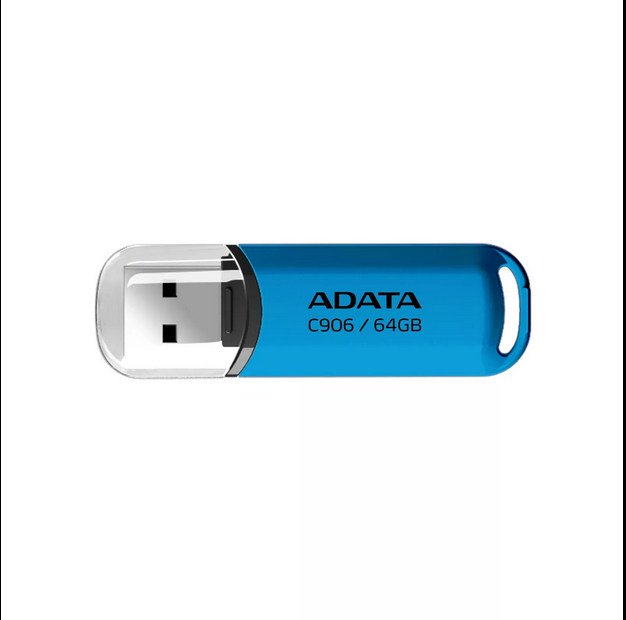 overlay_6831a3385093ce67dd717bbfaf240fa1 Memorie USB Flash Drive Adata C906, 64GB, USB 2.0 alb - imagine 1