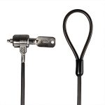 Cablu de securitate laptop Lindy  2m, negru - imagine 2