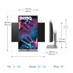 Monitor BenQ 27" PD2725U - imagine 4