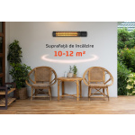 HEINNER Incalzitor electric cu prindere de perete 1000W/2000W - imagine 4