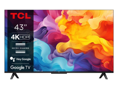 Televizor TCL LED 43V6B, 108 cm, Smart Google TV, 4K Ultra HD, Clasa F - imagine 2