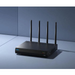 NVR Reolink RLN12W; NVS12W Canale IP: 12 Iesiri video: 1HDMI, 1VGA Iesiri audio: camera cu microfon Compresie video: H.265, H.264 Wireless Standard: IEEE 802.11a/ac/ax/ b/g/n Frecventa: 2.4 GHz/5 GHz Memorie: 1 x SATA(2TB) Putere de alimentare: 12V/2A Dimensiuni: 255mm x 49.5mm x 222.7mm Greutate