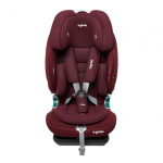 Scaun auto I-size U-Grow Goldfix Plus, isofix, 76-150 cm (9-36 kg), boxa bluetooth, rosu - imagine 2