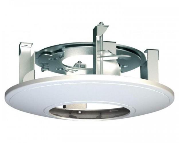 overlay_70fc71db6ab49b957c5298cae669f13f Suport Hikvision pentru montarea camerelor Dome in tavan , materiale componente : otel si plastic , culoare alb, dimensiuni : Φ210 × 79.3 mm, greutate : 520g . - imagine 1